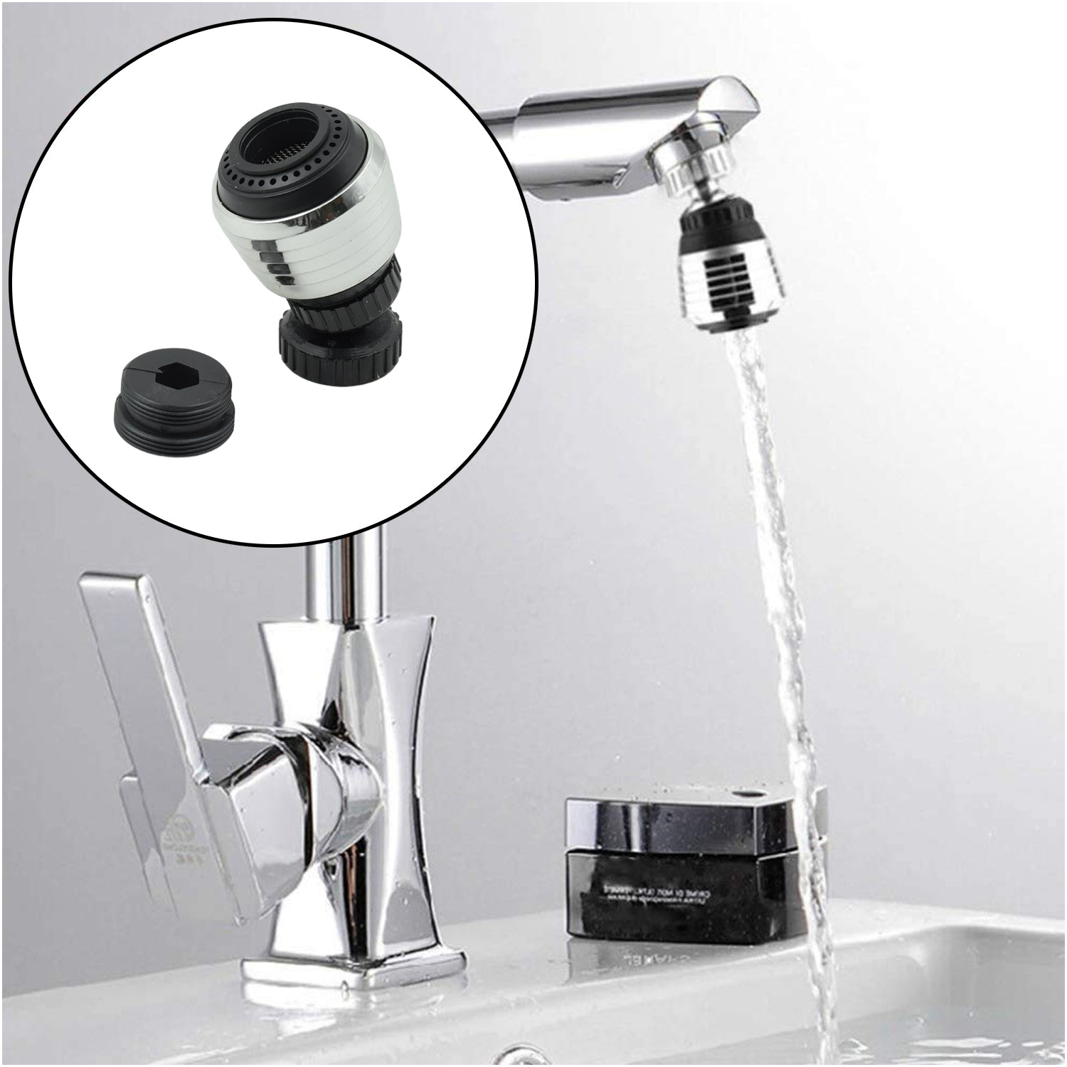 9450 Faucet Bubbler, Faucet Aerator, Water Filter 360° Sink Use for Kitchen, Bathroom, Home Use, High Pressure Power Spray, Plating, for Kitchen Bathroom (1 Pc) 9450 Faucet Bubbler, Faucet Aerator, Water Filter 360° Sink Use for Kitchen, Bathroom, Home Use, High Pressure Power Spray, Plating, for Kitchen Bathroom (1 Pc)